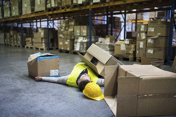 Accident - Fall In a Warehouse 600px